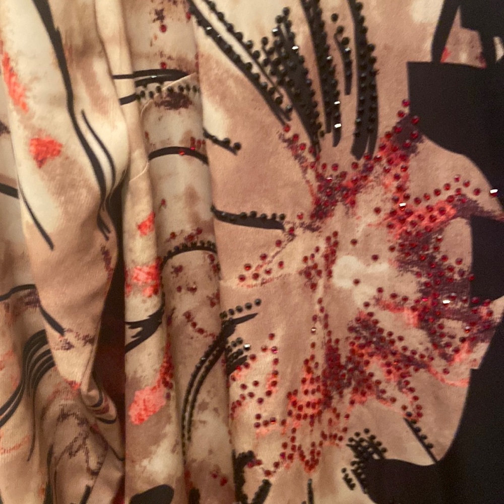 Long dress colorful print African style inspired long sleeve for tall girl